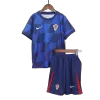 Kids Croatia Away Soccer Jersey Kit (Jersey+Shorts) Euro 2024 - Pro Jersey Shop