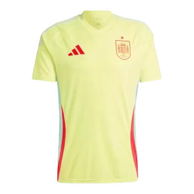 Men's Spain Away Soccer Jersey Shirt EURO 2024 - Fan Version - Pro Jersey Shop