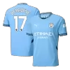 Premium Quality Men's DE BRUYNE #17 Manchester City Home Soccer Jersey Shirt 2024/25 - Fan Version - Pro Jersey Shop