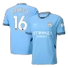 Premium Quality Men's RODRIGO #16 Manchester City Home Soccer Jersey Shirt 2024/25 - Fan Version - Pro Jersey Shop