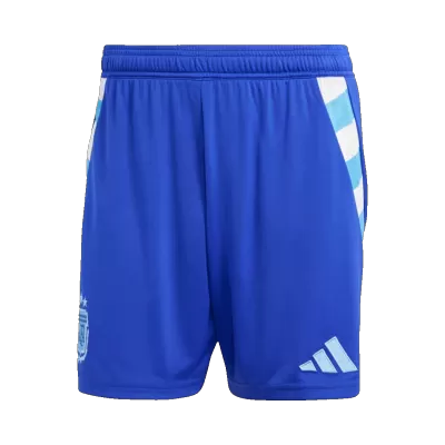 Men's Argentina Away Soccer Shorts COPA AMÉRICA 2024 - Pro Jersey Shop