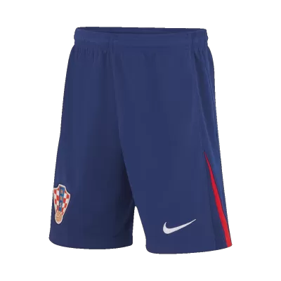 Men's Croatia Away Soccer Shorts Euro 2024 - Pro Jersey Shop