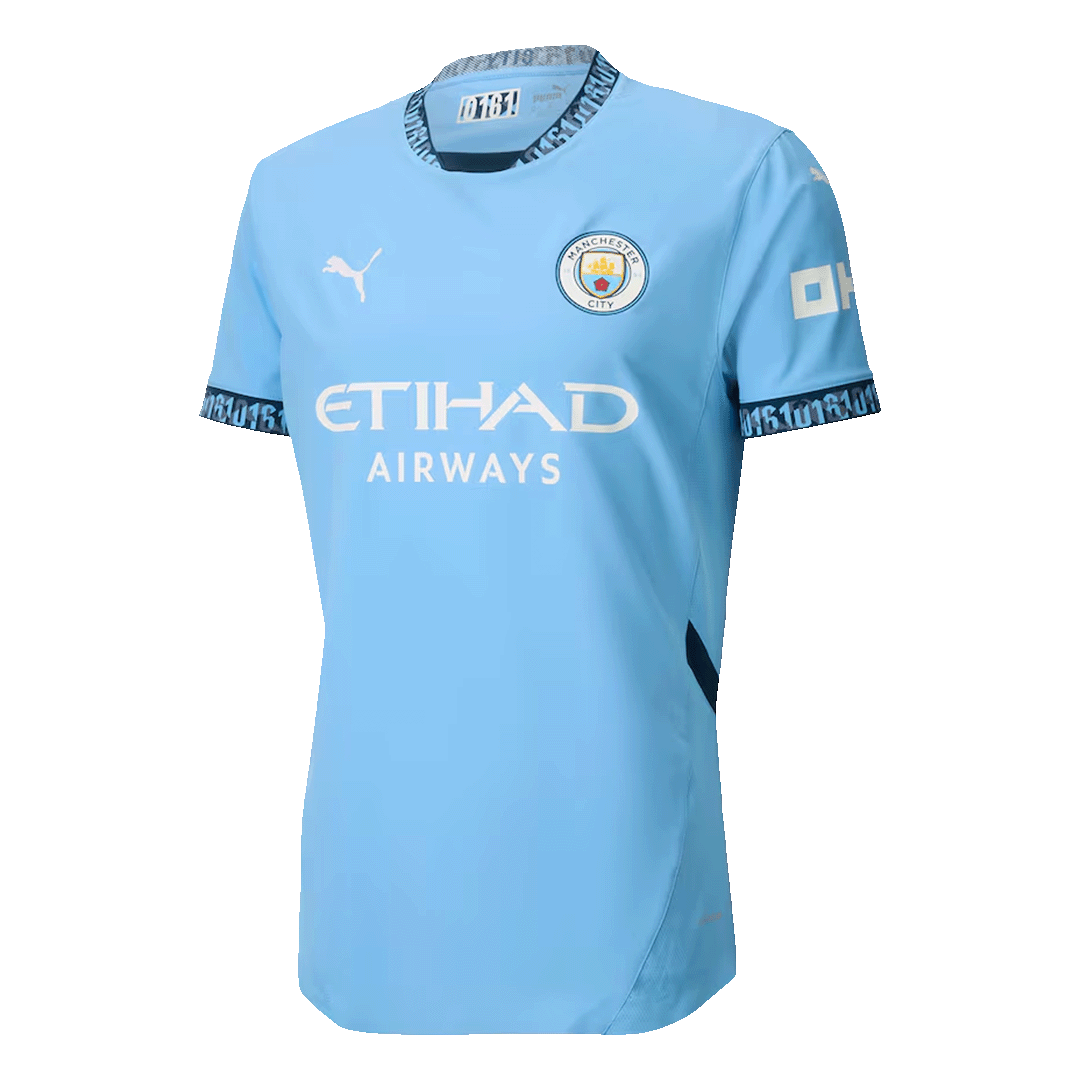 Manchester City Home Soccer Match Jersey - Pro Jersey Shop