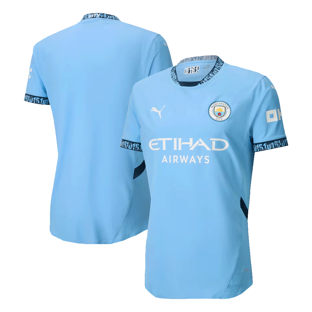 Manchester City Home Soccer Match Jersey - Pro Jersey Shop