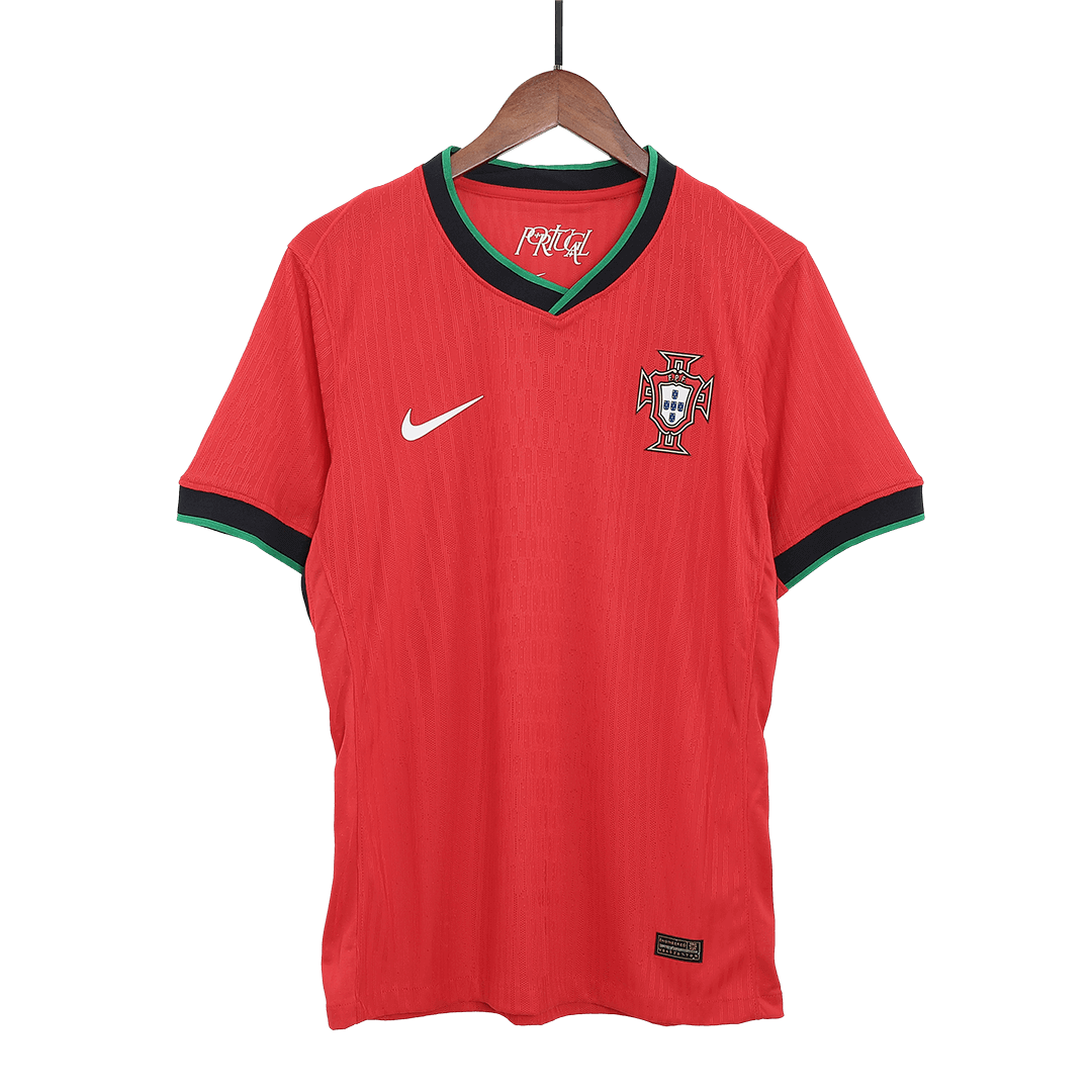 Men's Authentic Portugal Home Soccer Jersey Shirt - Player Version - Pro Jersey Shop