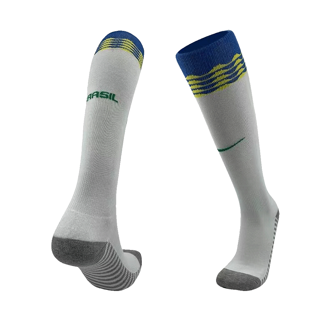 Kids Brazil Home Soccer Socks COPA AMÉRICA - Pro Jersey Shop