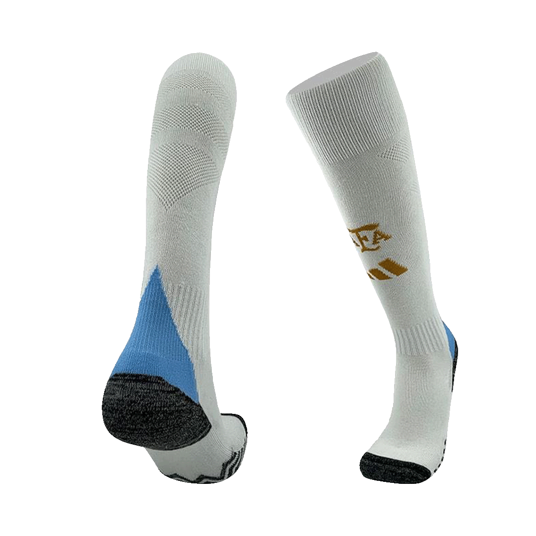 Kids Argentina Home Soccer Socks COPA AMÉRICA - Pro Jersey Shop