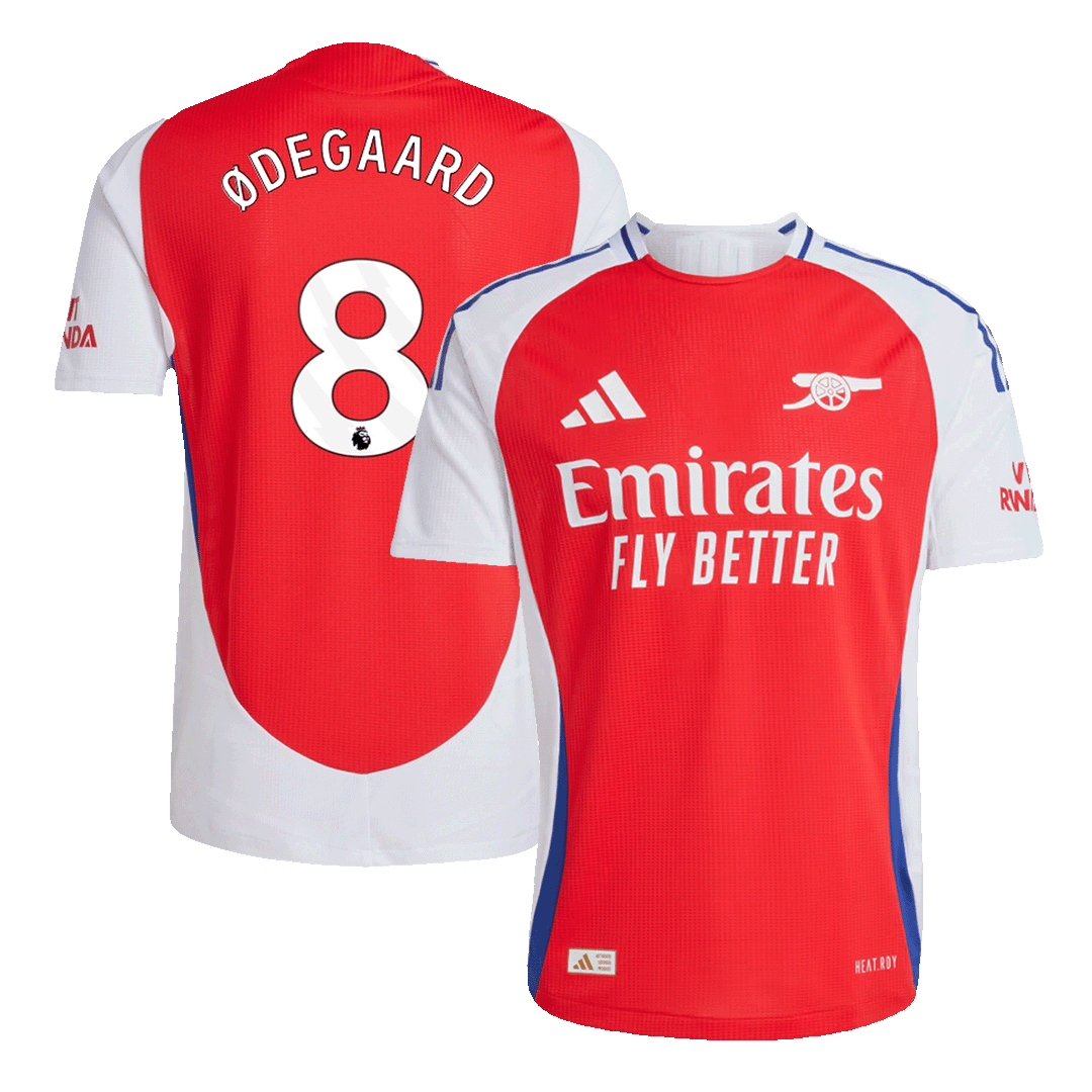 Arsenal ØDEGAARD #8 Home Soccer Match Jersey - Pro Jersey Shop