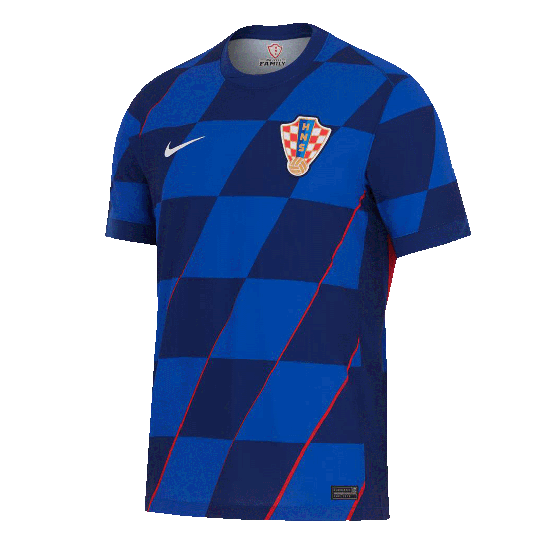 Croatia Away Soccer Jersey Replica Euro - Fan Version - Pro Jersey Shop