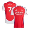 Premium Quality Men's SAKA #7 Arsenal Home Soccer Jersey Shirt 2024/25 - Fan Version - Pro Jersey Shop