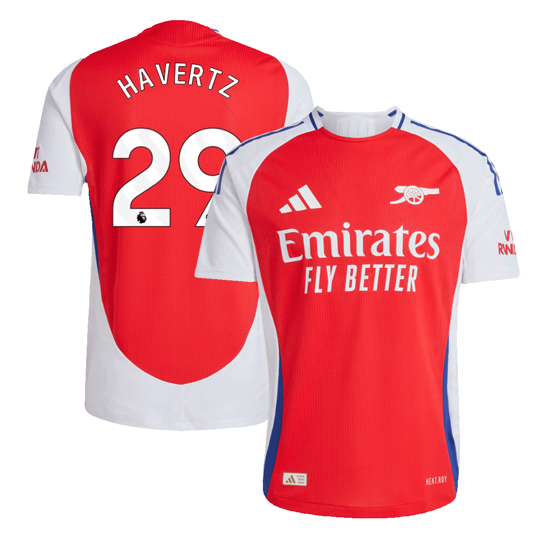 Arsenal HAVERTZ #29 Home Soccer Match Jersey - Pro Jersey Shop