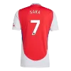 Premium Quality Men's SAKA #7 Arsenal Home Soccer Jersey Shirt 2024/25 - Fan Version - Pro Jersey Shop