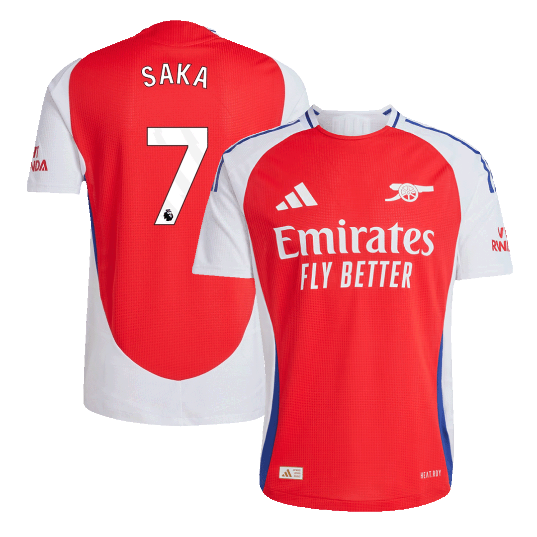Arsenal SAKA #7 Home Soccer Match Jersey - Pro Jersey Shop