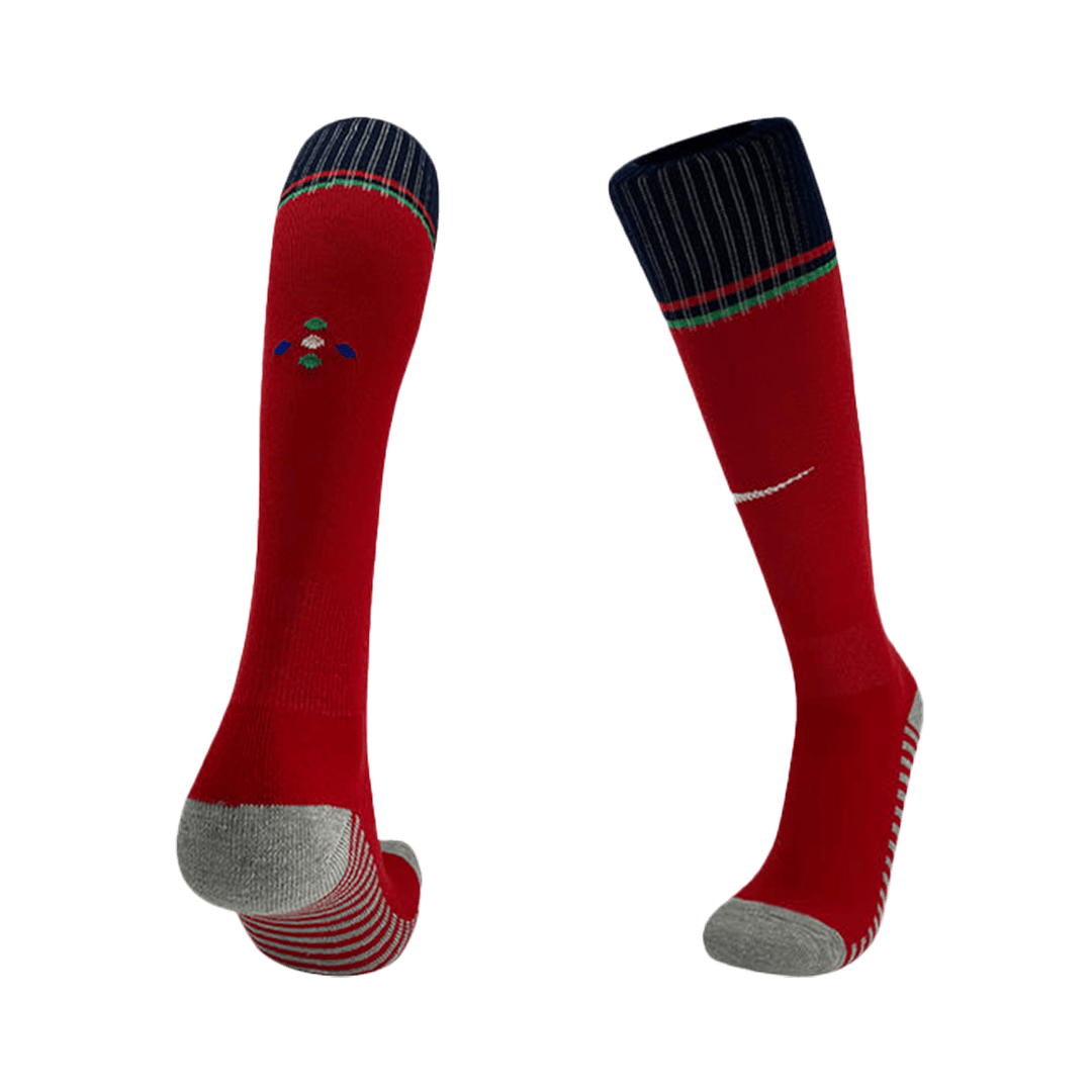 Premium Quality Men's Portugal Home Soccer Jersey Whole Kit (Jersey+Shorts+Socks) Euro - Pro Jersey Shop