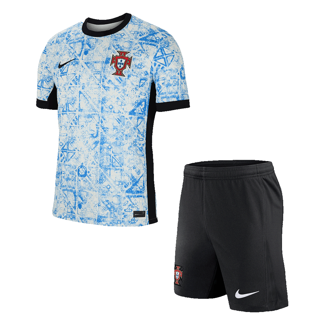 Men's Portugal Away Soccer Jersey Kit (Jersey+Shorts) Euro - Pro Jersey Shop