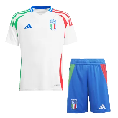 Kids Italy Away Soccer Jersey Kit (Jersey+Shorts) Euro 2024 - Pro Jersey Shop