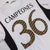 Premium Quality Men's CAMPEONES #36 Real Madrid Home Soccer Jersey Shirt 2023/24 - Fan Version - Pro Jersey Shop