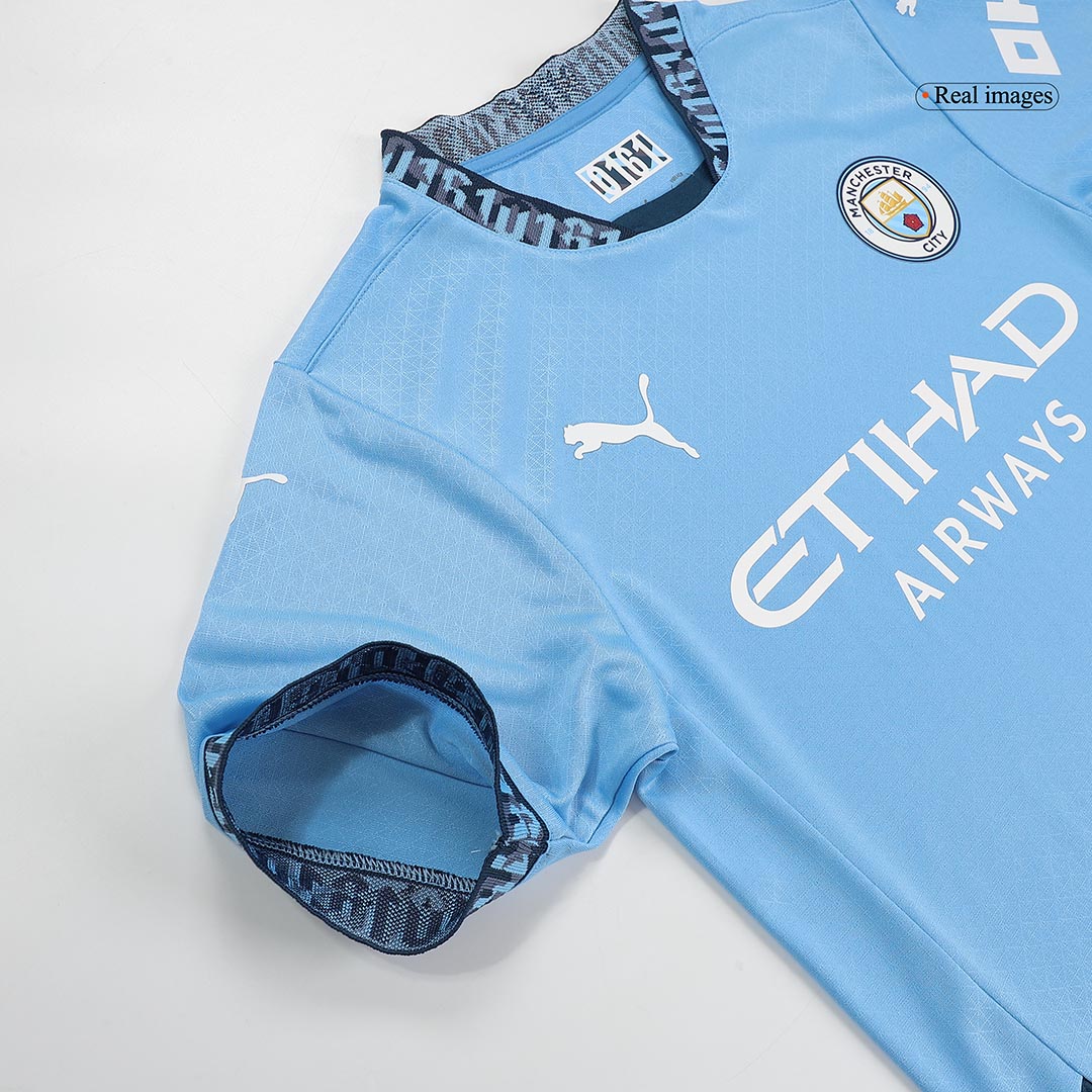 Manchester City Home Soccer Match Jersey - Pro Jersey Shop