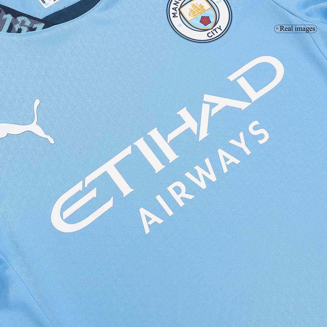 Manchester City Home Soccer Match Jersey - Pro Jersey Shop