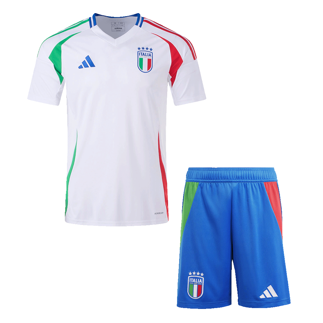 Premium Quality Men's Italy Away Soccer Jersey Kit (Jersey+Shorts) Euro Euro - Pro Jersey Shop