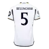 Premium Quality UCL FINAL Men's BELLINGHAM #5 Real Madrid Home Soccer Jersey Shirt 2023/24 - Fan Version - Pro Jersey Shop