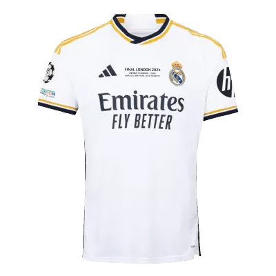 Premium Quality UCL FINAL Men's Real Madrid Home Soccer Jersey Shirt 2023/24 - Fan Version - Pro Jersey Shop