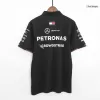 Premium Quality Men's Mercedes AMG Petronas F1 Racing Team Polo Black 2024 - Pro Jersey Shop