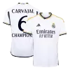 Premium Quality Men's CARVAJAL #6 CHAMPIONS Real Madrid Home Soccer Jersey Shirt 2023/24 - Fan Version - Pro Jersey Shop