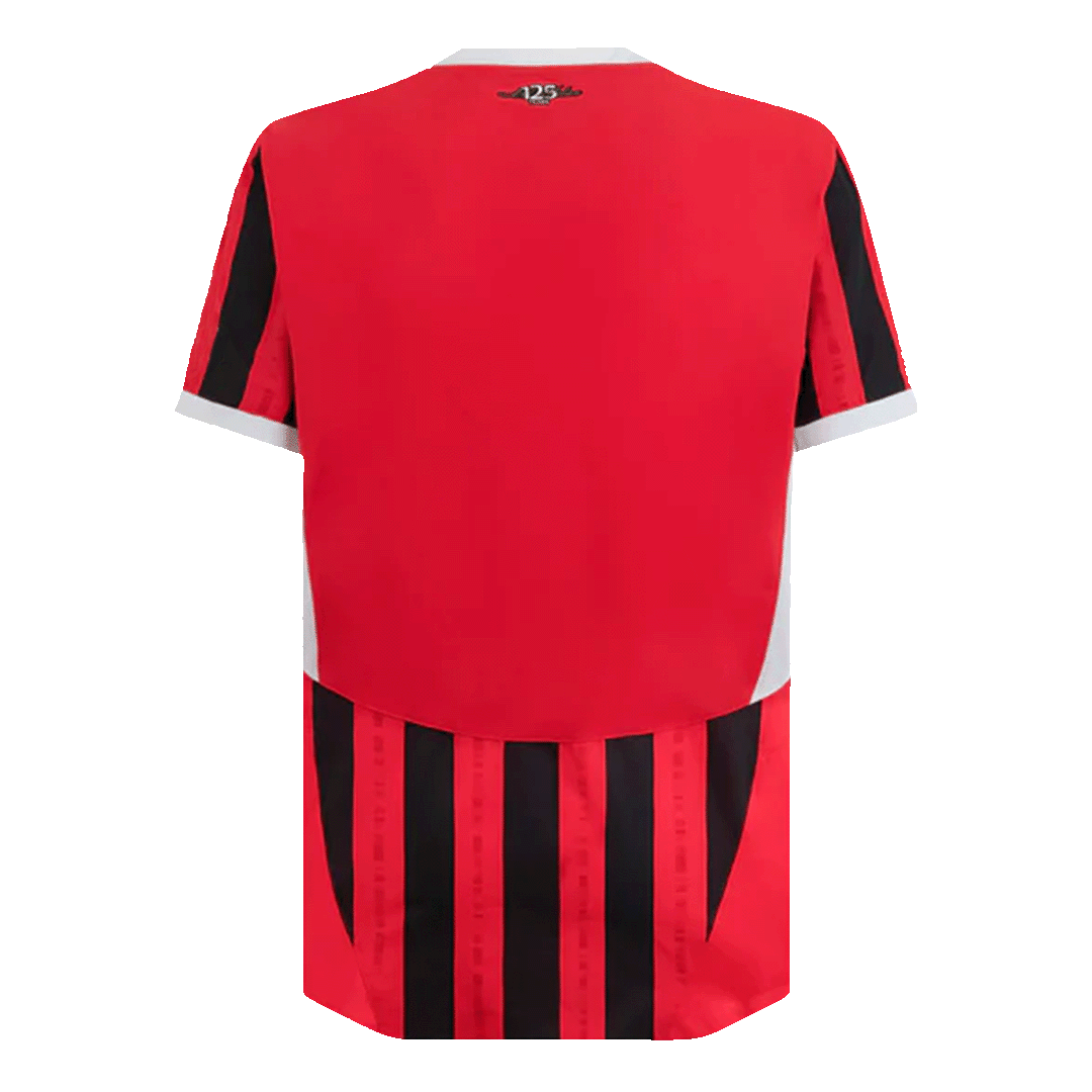 Men's Authentic AC Milan Home Soccer Jersey Shirt - Player Version - Pro Jersey Shop