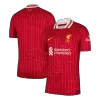 Men's Authentic Liverpool Home Soccer Jersey Shirt 2024/25 - Player Version - Pro Jersey Shop