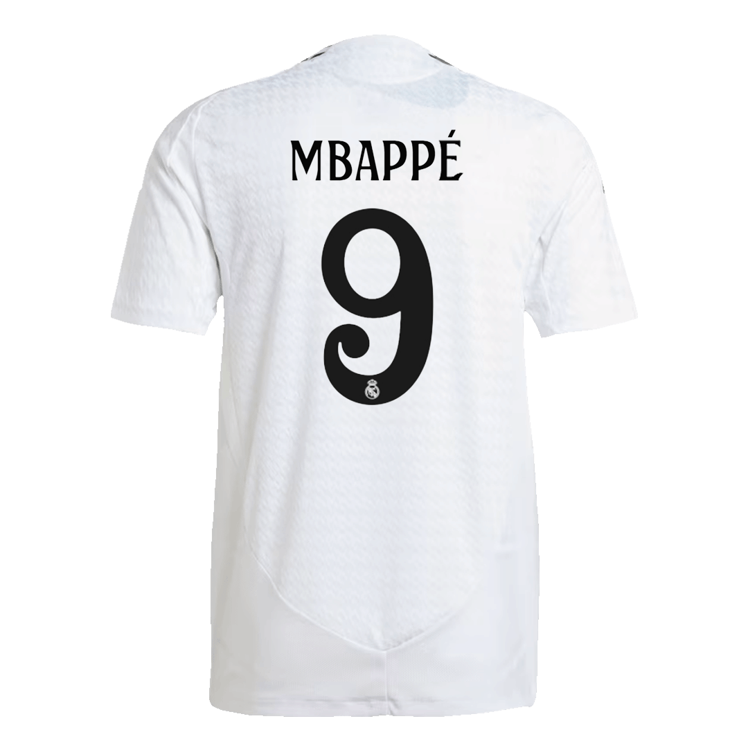 Premium Quality Men's Authentic MBAPPÉ #9 Real Madrid Home Soccer Jersey Shirt - Player Version - Pro Jersey Shop