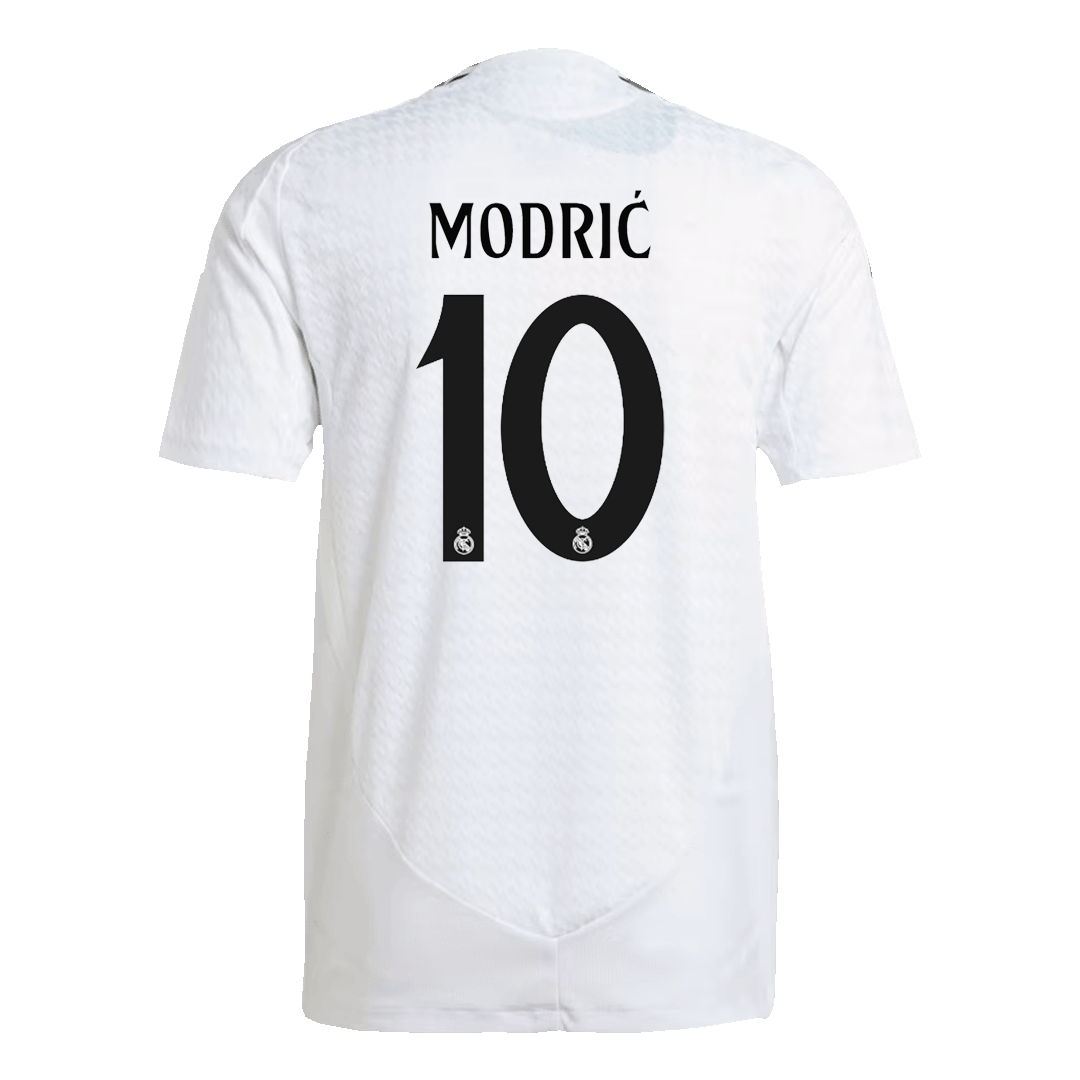 Premium Quality Men's Authentic MODRIĆ #10 Real Madrid Home Soccer Jersey Shirt - Player Version - Pro Jersey Shop