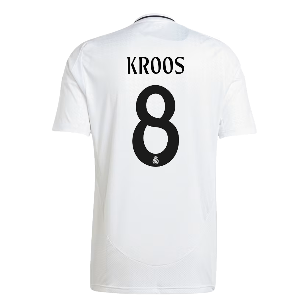 Premium Quality Men's KROOS #8 Real Madrid Home Soccer Jersey Shirt - Fan Version - Pro Jersey Shop