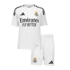 Premium Quality Kids Real Madrid Home Soccer Jersey Kit (Jersey+Shorts) 2024/25 - Pro Jersey Shop