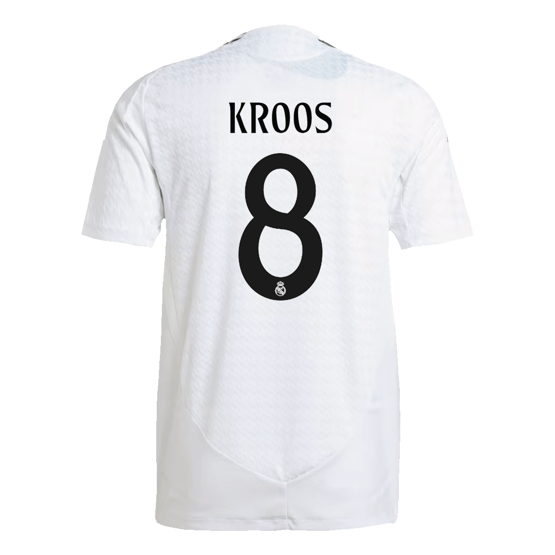 Premium Quality Men's Authentic KROOS #8 Real Madrid Home Soccer Jersey Shirt - Player Version - Pro Jersey Shop