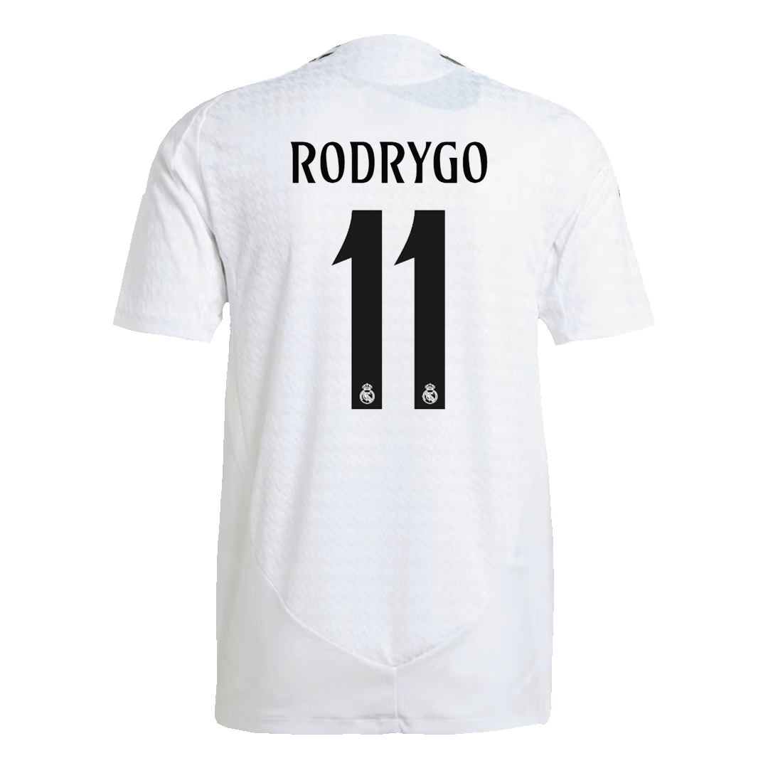Premium Quality Men's Authentic RODRYGO #11 Real Madrid Home Soccer Jersey Shirt - Player Version - Pro Jersey Shop