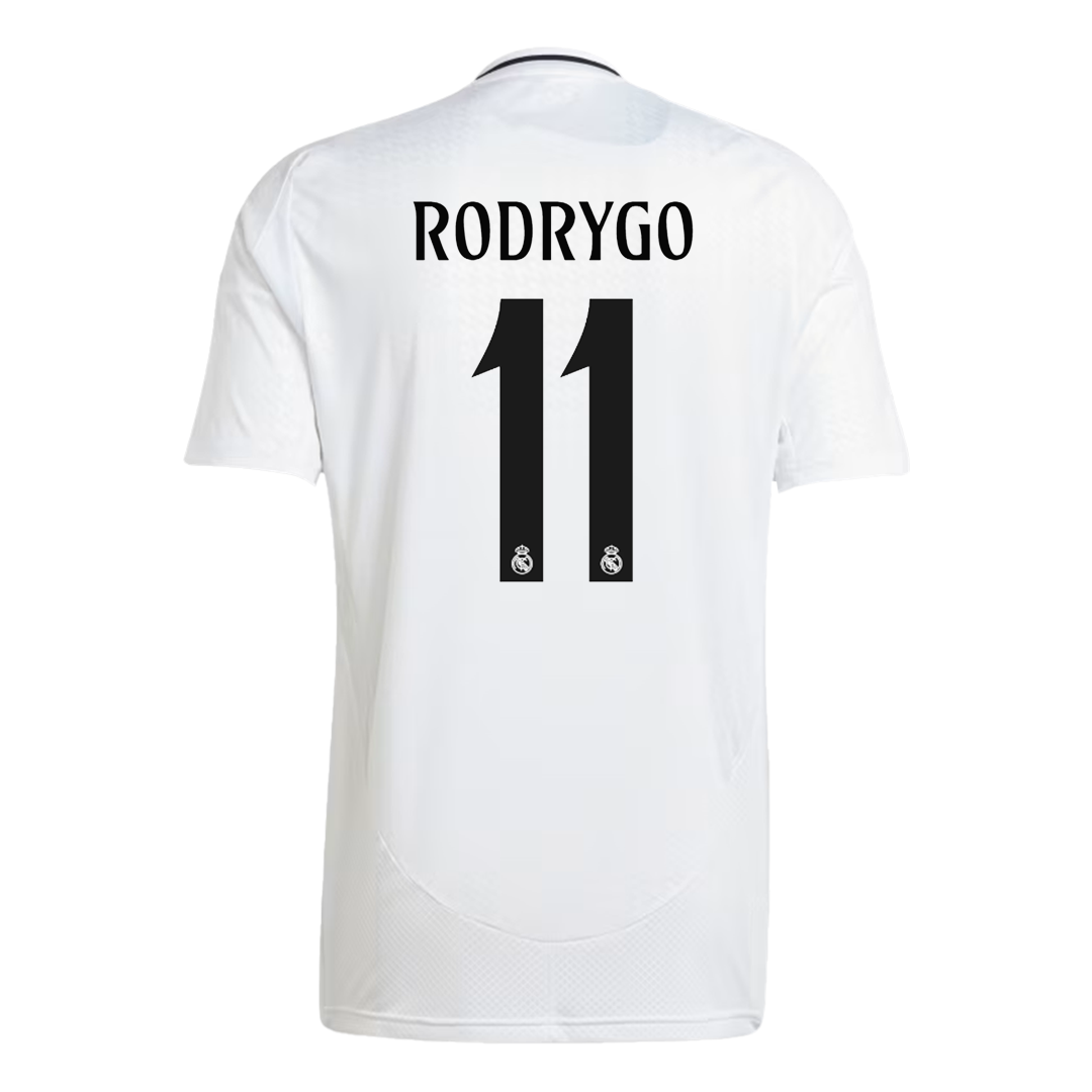Premium Quality Men's RODRYGO #11 Real Madrid Home Soccer Jersey Shirt - Fan Version - Pro Jersey Shop