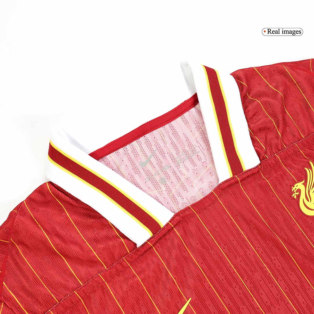 Men's Authentic VIRGIL #4 Liverpool Home Soccer Jersey Shirt - Player Version - Pro Jersey Shop