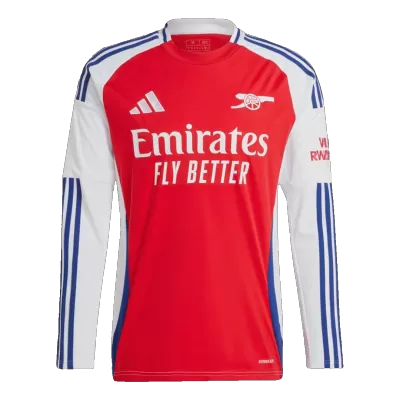 Men's Arsenal Home Long Sleeves Soccer Jersey Shirt 2024/25 - Fan Version - Pro Jersey Shop