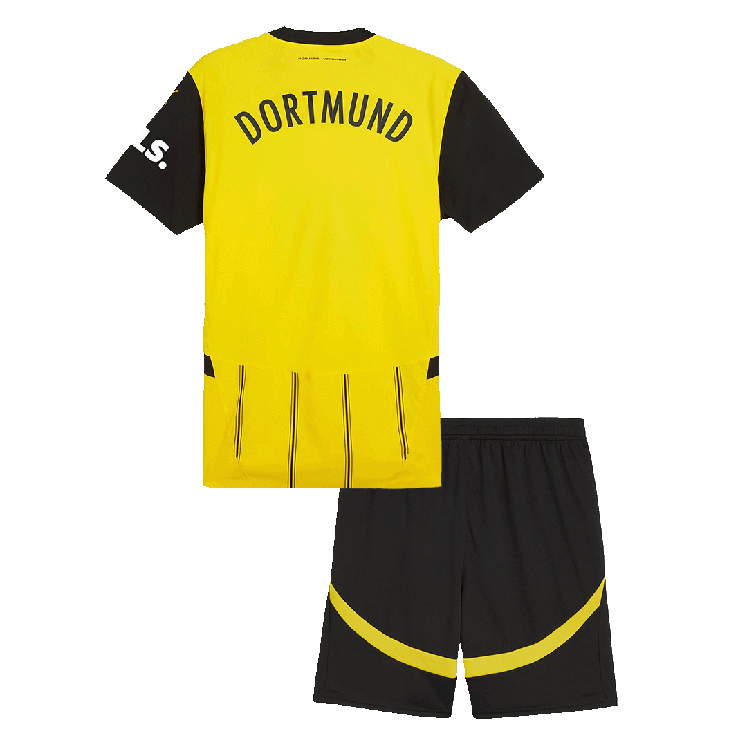 Kids Borussia Dortmund Home Soccer Jersey Kit (Jersey+Shorts) - Pro Jersey Shop