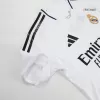 Premium Quality Men's Authentic Real Madrid Home Soccer Jersey Whole Kit (Jersey+Shorts+Socks) 2024/25 - Pro Jersey Shop