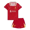 Kids Liverpool Home Soccer Jersey Kit (Jersey+Shorts) 2024/25 - Pro Jersey Shop