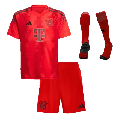 Kids Bayern Munich Home Soccer Jersey Whole Kit (Jersey+Shorts+Socks) 2024/25 - Pro Jersey Shop