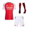 Premium Quality Men's Arsenal Home Soccer Jersey Whole Kit (Jersey+Shorts+Socks) 2024/25 - Pro Jersey Shop