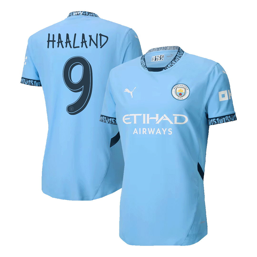 Manchester City HAALAND #9 Home Soccer Match Jersey UCL - Pro Jersey Shop