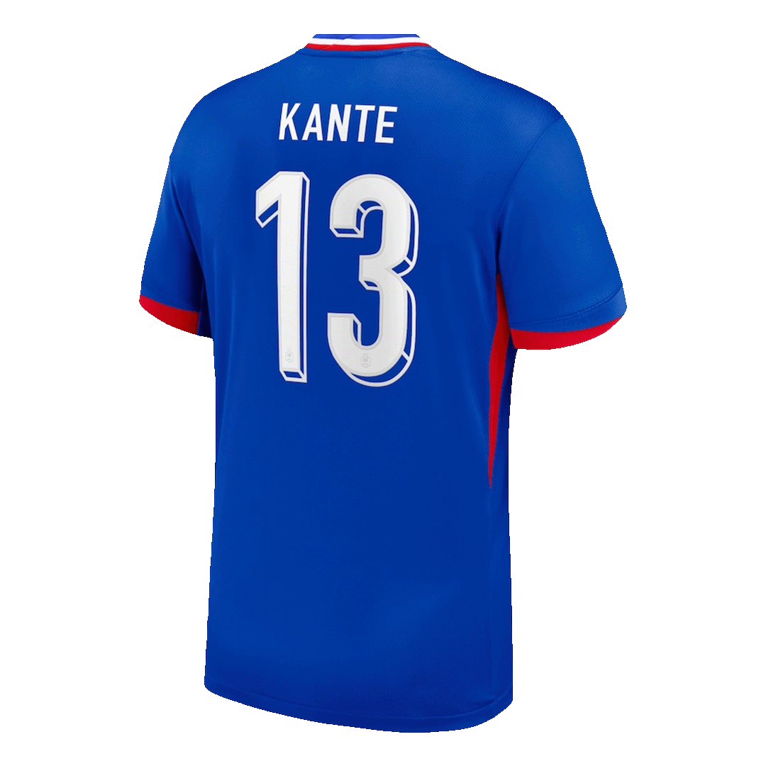Premium Quality Men's KANTE #13 France Home Soccer Jersey Shirt Euro - Fan Version - Pro Jersey Shop