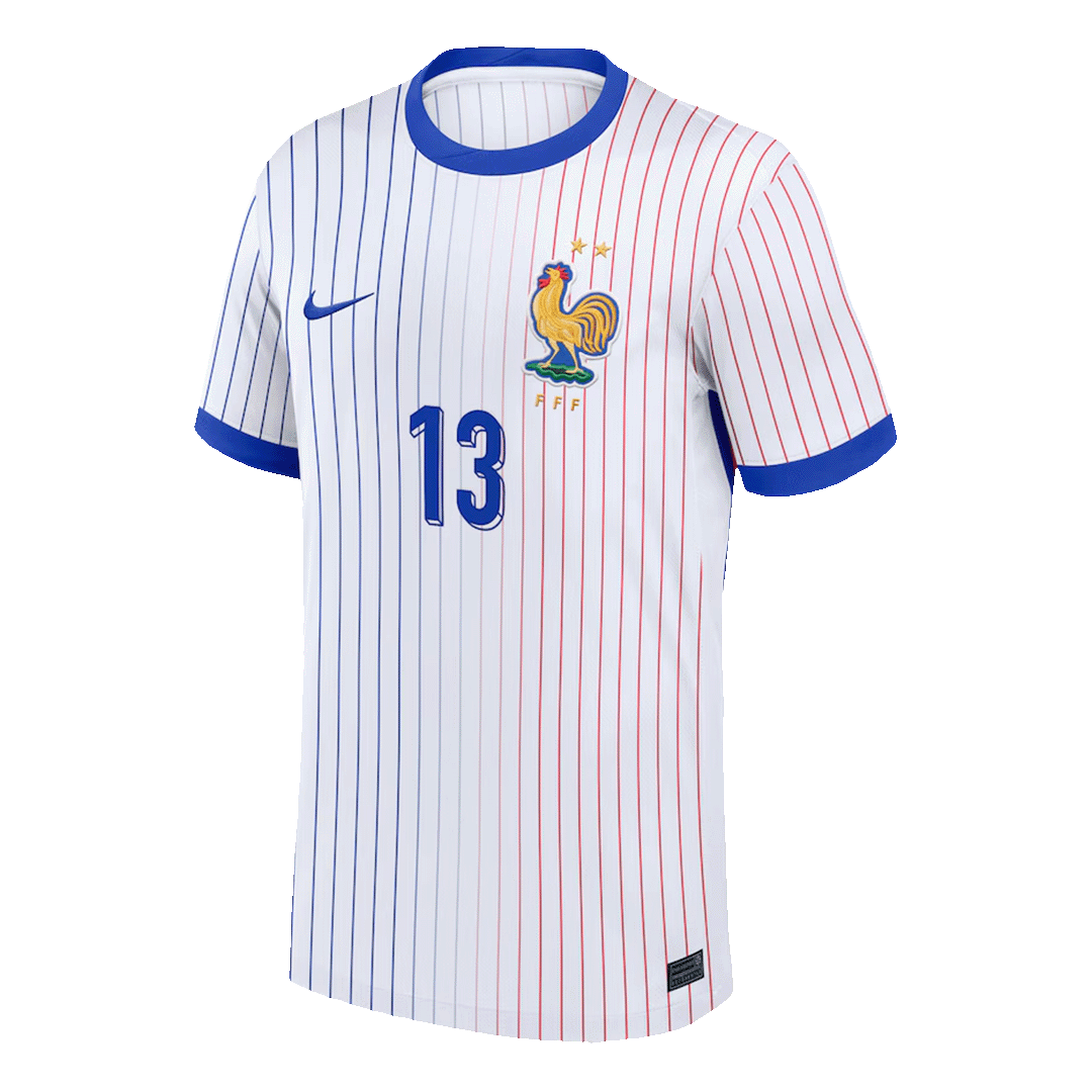 Premium Quality Men's KANTE #13 France Away Soccer Jersey Shirt Euro - Fan Version - Pro Jersey Shop
