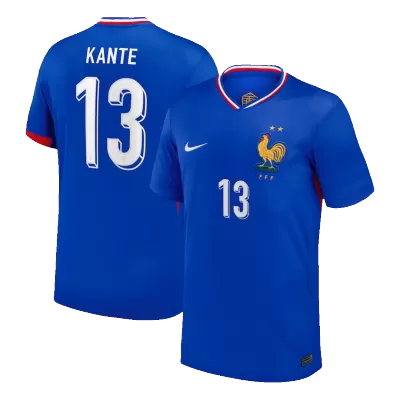 Premium Quality Men's KANTE #13 France Home Soccer Jersey Shirt Euro 2024 - Fan Version - Pro Jersey Shop