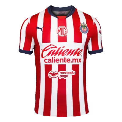 Premium Quality Men's Chivas Home Soccer Jersey Shirt 2024/25 - Fan Version - Pro Jersey Shop