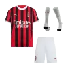 Men's AC Milan Home Soccer Jersey Whole Kit (Jersey+Shorts+Socks) 2024/25 - Pro Jersey Shop